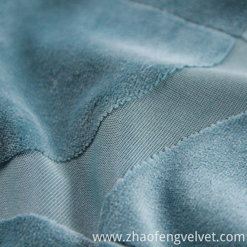 Jaruqard Cushion Velvet Fabric